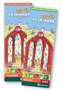 Forsiden af årets vejkirkebrochurer